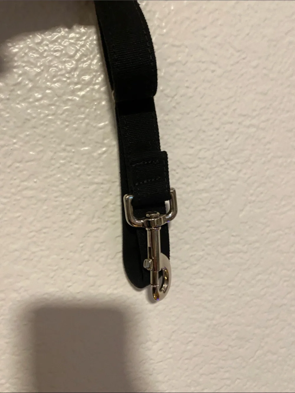6Ft Black Hemp Dog Leash